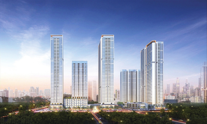  万科大都会家园项目效果图