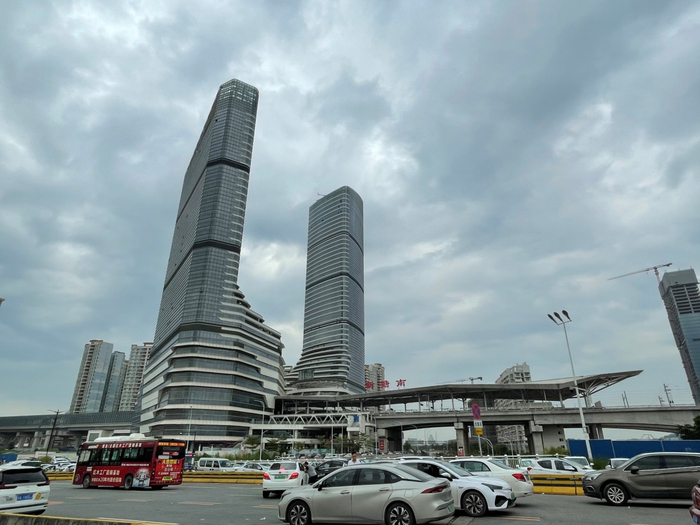 凯达尔枢纽国际广场 时代财经摄