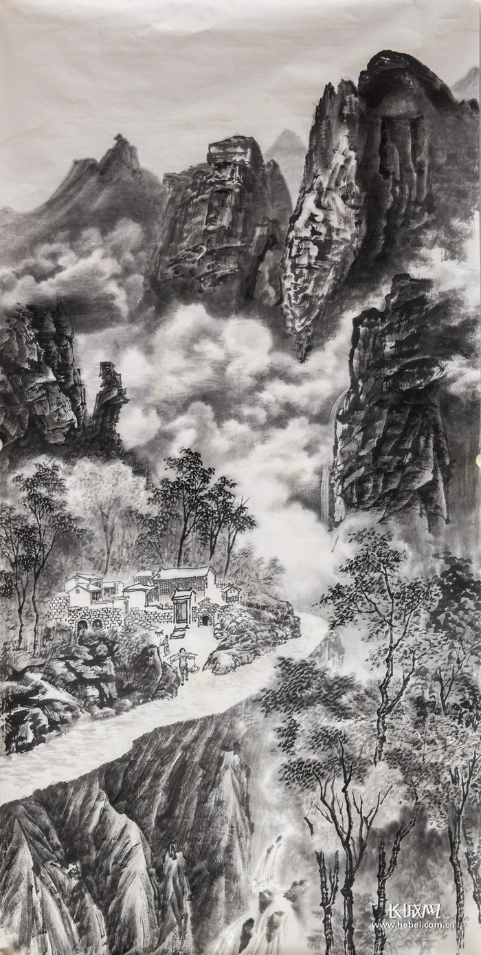 焦庆生作品《白云生处》