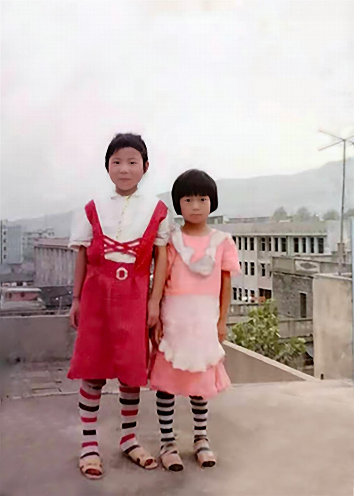 张阿丽和张玲丽。受访者供图