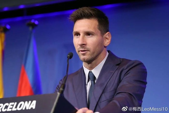 图片来源：梅西官方微博