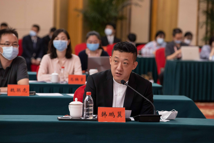 △电视剧《大决战》主演&nbsp;韩鹏翼