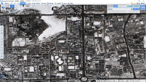 ▲长春（卫星地图来源：bigemap大地图）