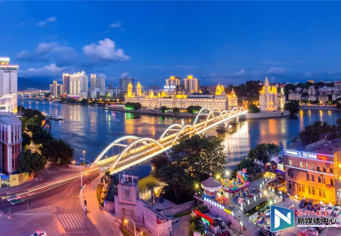 福州解放大桥（旧为：万寿桥）。黄淑君/摄