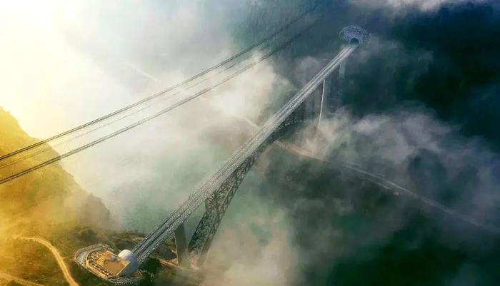 张吉怀高铁。图片来源：国铁集团