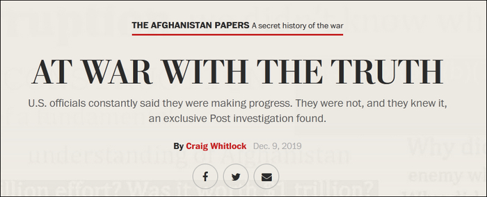 《华盛顿邮报》报道截图