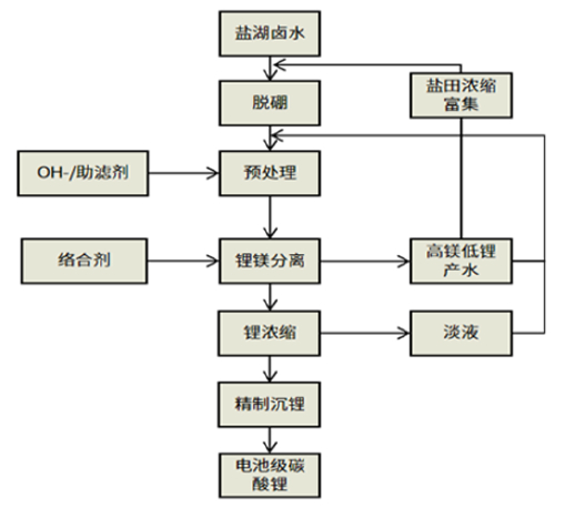 资料来源：青海恒信融《从盐湖卤水中提取锂的方法》（2015年），中金公司研究部