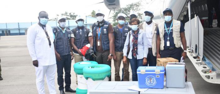 （埃博拉病毒疫苗已运抵科特迪瓦展开注射来源：世卫组织官网）