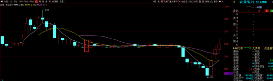 农业银行2010年上市之初走势