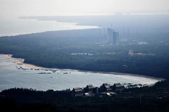 ▲ 文昌发射场。徐瑞哲 摄