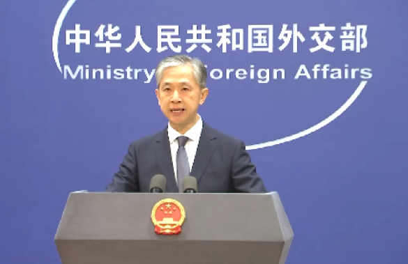 △中国外交部发言人汪文斌