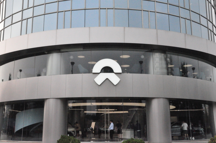 （高诗昂摄于东单蔚来店面）