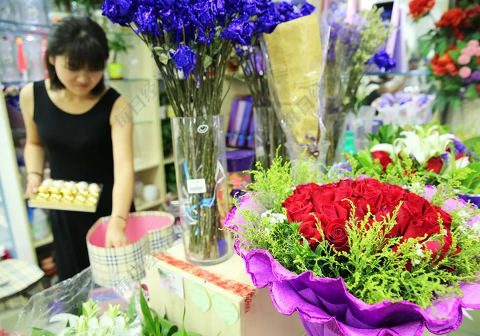 高端鲜花 每经资料图