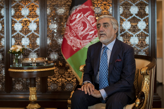 阿富汗民族和解高级委员会主席阿卜杜拉（资料图） 图自澎湃影像