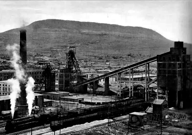 ▲1953年，平顶山煤田旧照