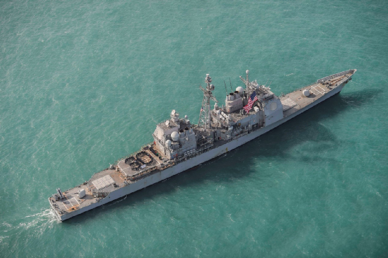 切斯劳维尔号导弹巡洋舰（图片来源：美国海军太平洋舰队司令部官网）