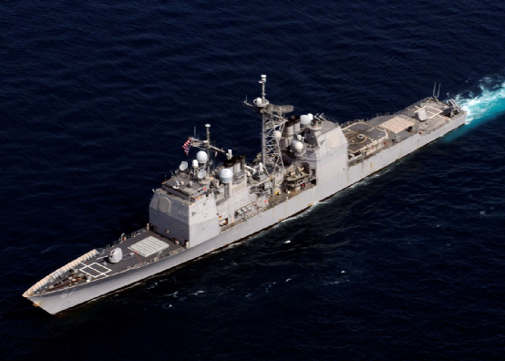夏洛号导弹巡洋舰（图片来源：美国海军官网）