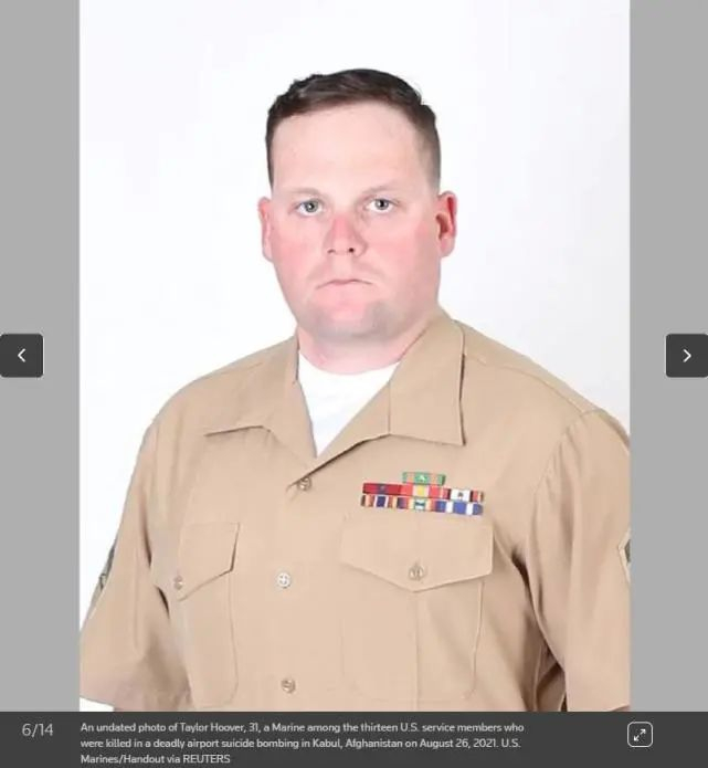 泰勒·胡佛 图源：路透社 