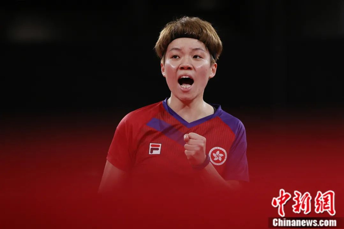 图为杜凯琹在比赛中。图片来源：视觉中国