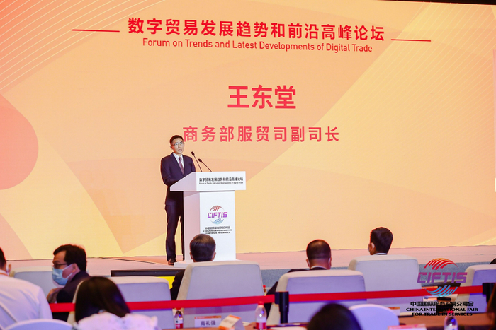 商务部服贸司副司长王东堂