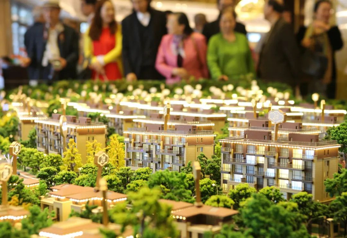  房地产业的发展，令房产中介行业迅速壮大 图/中国新闻图片网