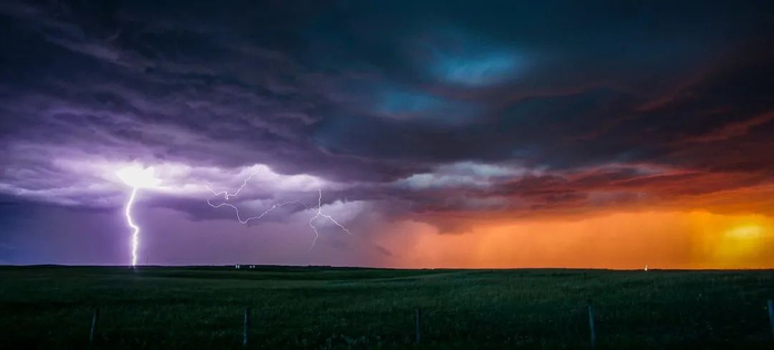 ©WMO图片/MitchLanglois|加拿大某地日落景观