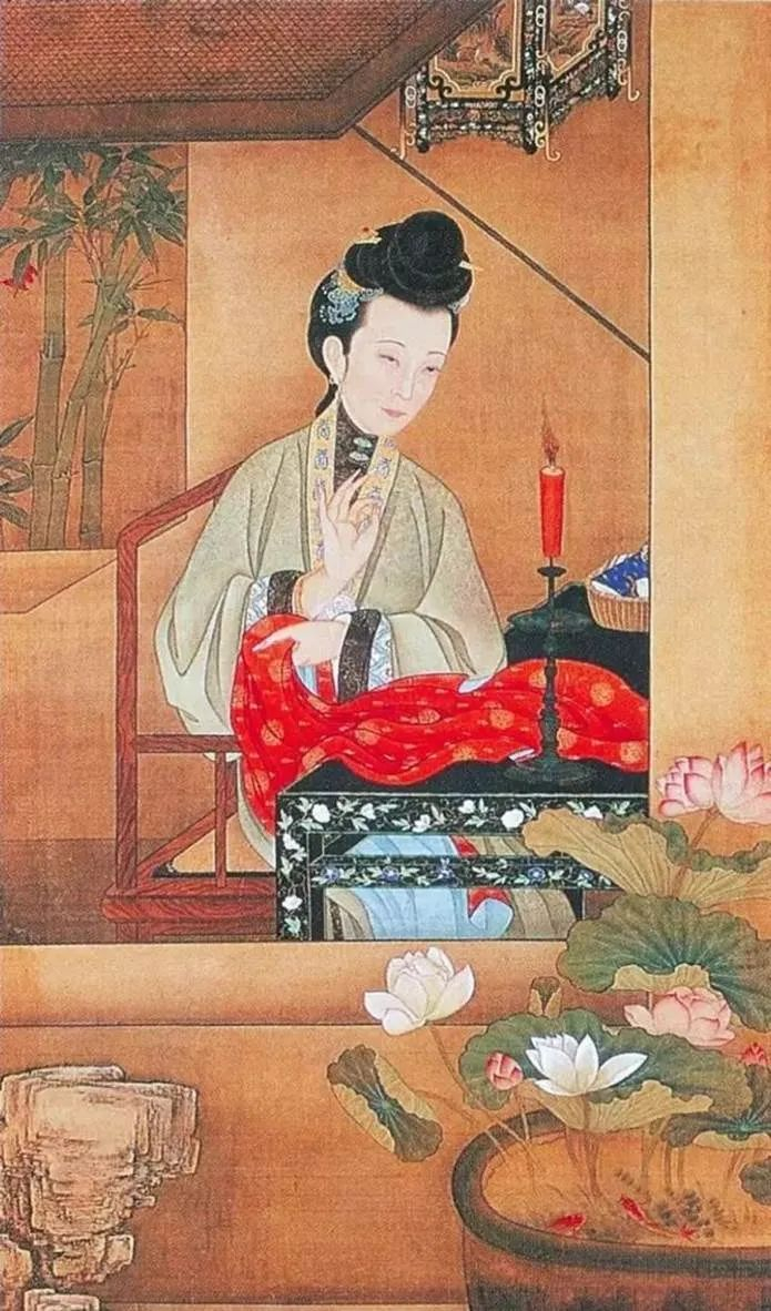 ▲清·雍正十二美人图。来源/故宫博物院官网