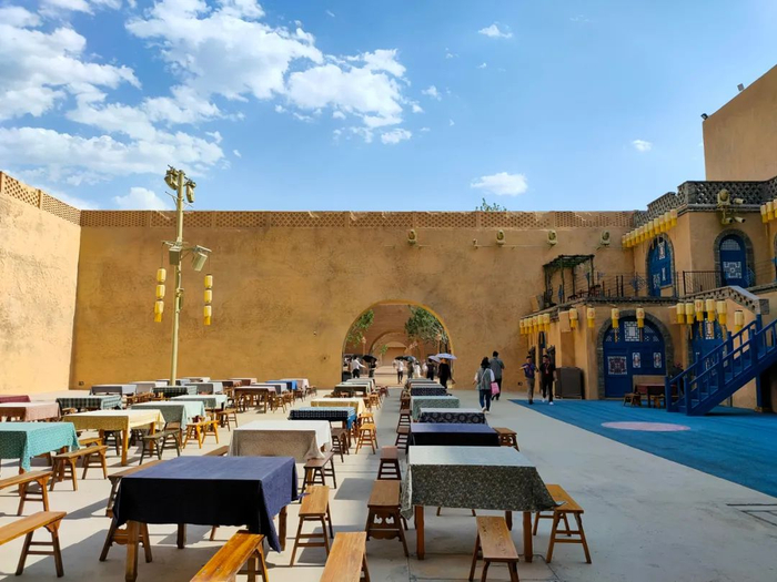 运营中的戏剧幻城&nbsp;每经记者 王佳飞 摄