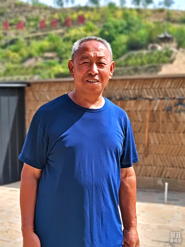 △侯志荣老人。（总台央视记者彭汉明拍摄）