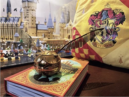 抓住金色飞贼是哈利·波特的拿手好戏