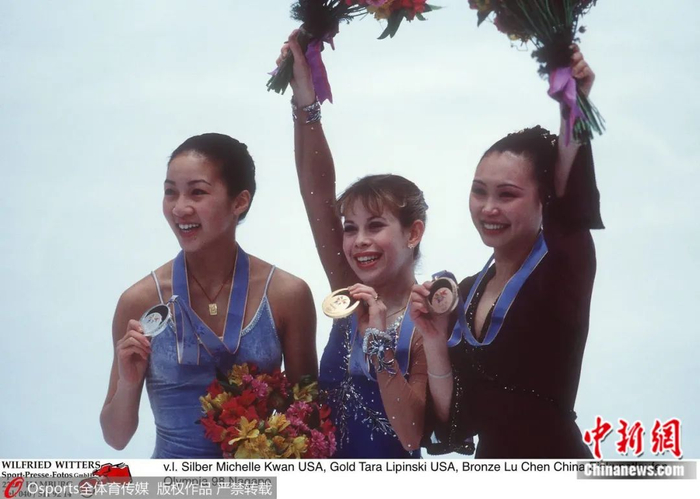 资料图：长野冬奥会颁奖仪式。图片来源：Osports全体育图片社