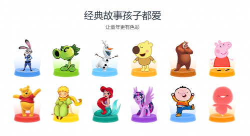 （图：KaDa故事以有声绘本形态让多个儿童IP焕发新活力）