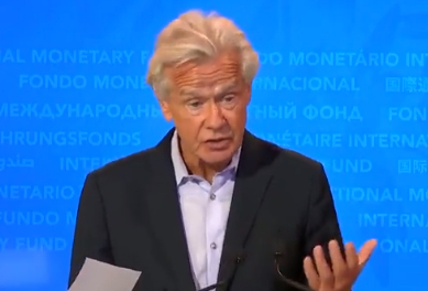 国际货币基金组织发言人莱斯 视频截图