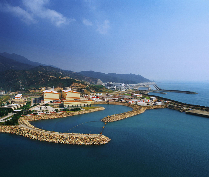 图片为大亚湾核电基地航拍图（图片来源：中广核）