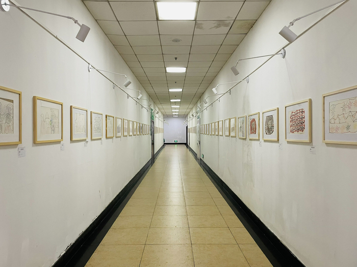 “600号画廊”。新京报记者周思雅 摄