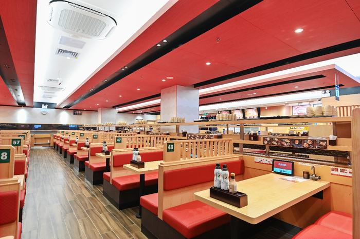 寿司郎中国内地首店于广州市东方宝泰购物广场PO PLUS新区正式开业。（主办方供图）