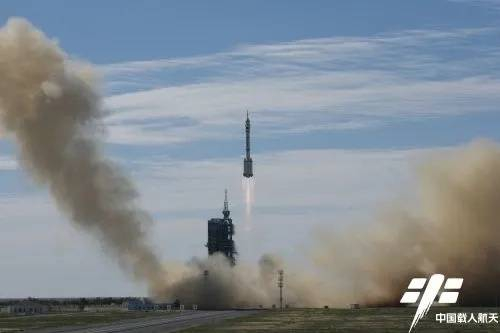 神舟十二号发射升空。图片来源：中国载人航天工程网