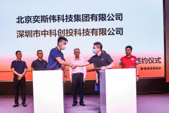 ▲开幕式签约现场