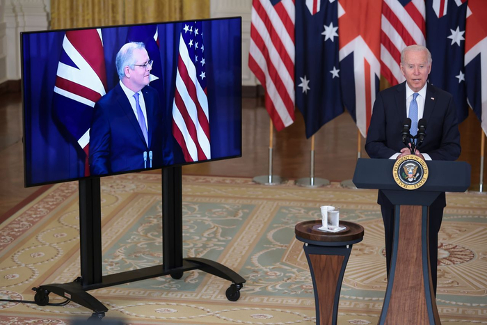 拜登带着“美国至上”回来了。图片来源：华尔街日报