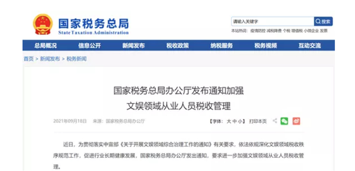 图片来源：国家税务总局官网