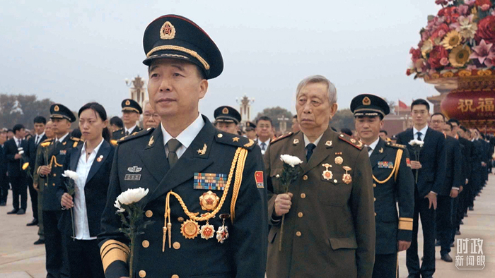 △景海鹏。（总台央视记者彭汉明拍摄）