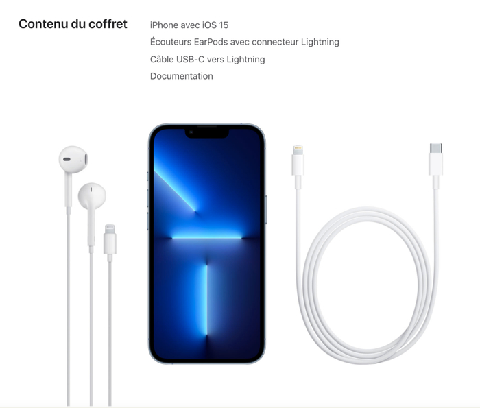 图片来源：苹果法国官网截图