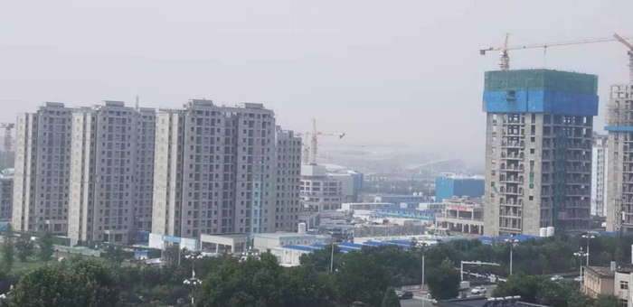 唐山，正在建设中的项目。