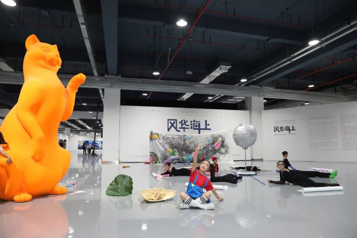 ▲ 活动之一：美术馆参与式剧场