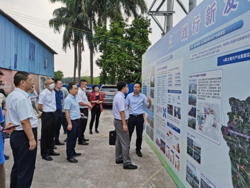 火炬区“工改工”工作小组到佛山市顺德区考察