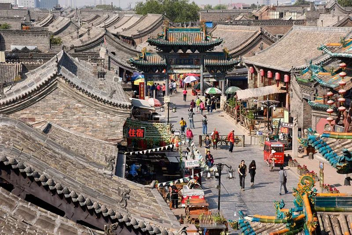  ·平遥古城。