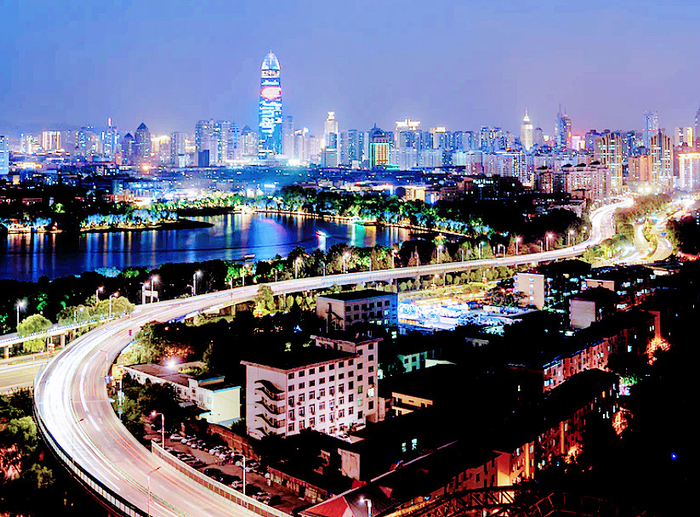 ▲山东济南夜景。图/unsplash