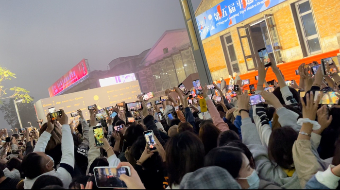 王俊凯引爆了平遥电影展 &nbsp;&nbsp;时代周报记者/陈佳慧 &nbsp;摄