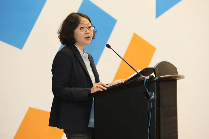 ▲上海证券交易所技术公司总经理助理陈彦分享了上交所数字化转型中的测试实践与探索