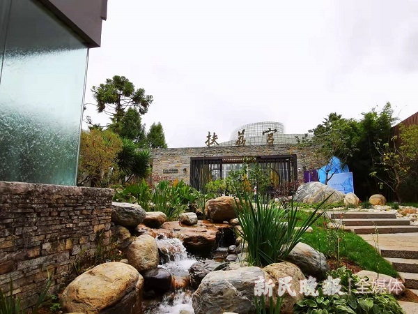 图说：中科院昆明植物研究所扶荔宫 新民晚报记者杨一帆/摄